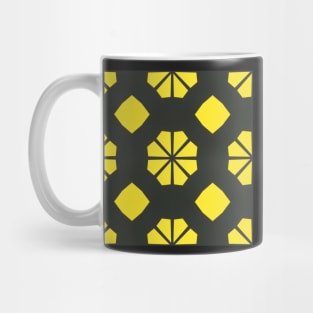 Black and Yellow Honey Bee Colors Pattern 3 Mug